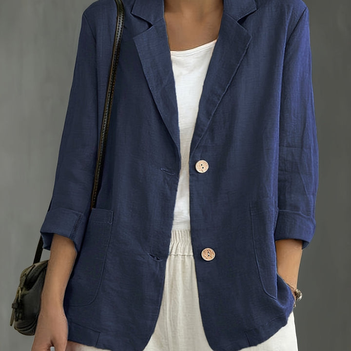Margaret – Casual Cotton Blazer