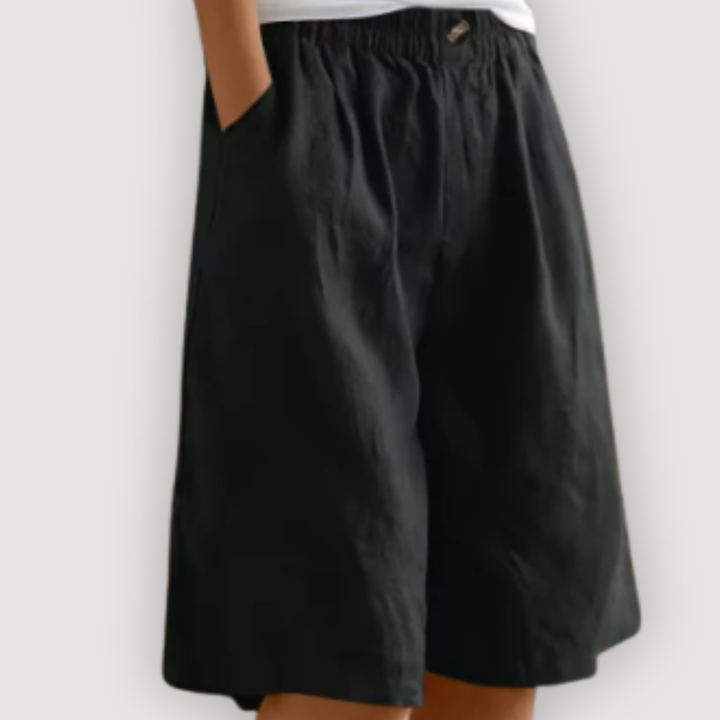 TESSA – RELAXED LINEN SHORTS