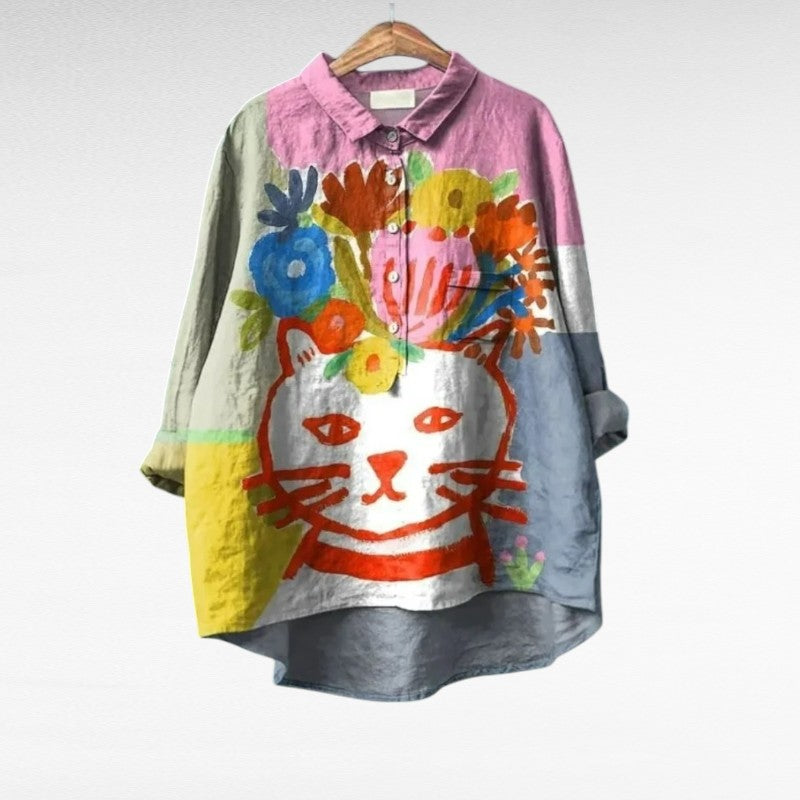 Solène - Feminine Casual Blouse