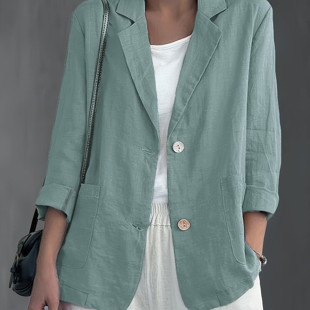 Margaret – Casual Cotton Blazer