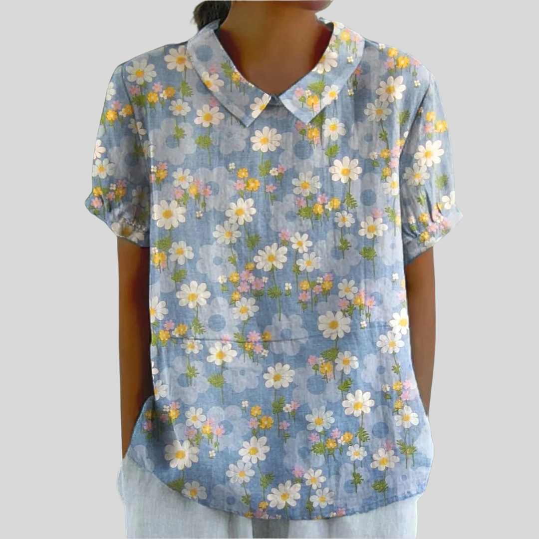 Florence - Elegant Printed Shirt