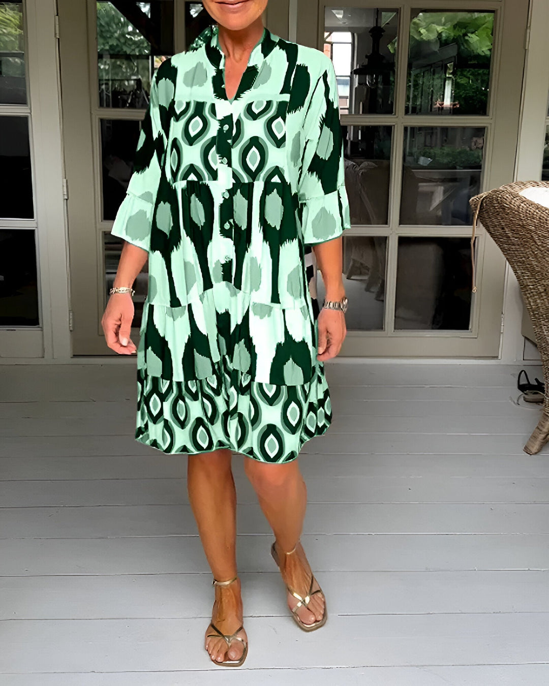 Avenia - Bohemian Casual Dress