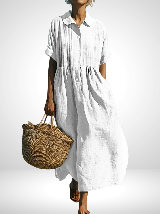 Alice | Button Shirt Dress