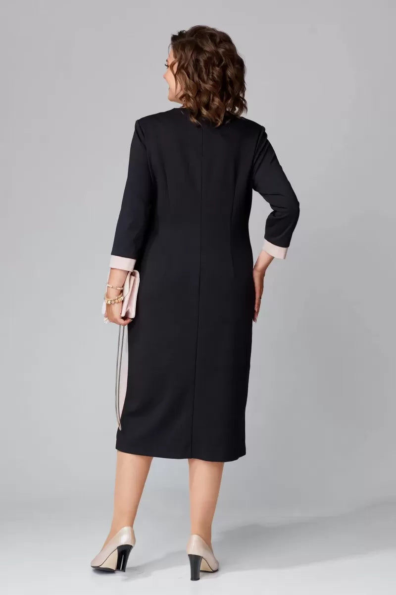 Alexa™ Elegant V-Neck Dress