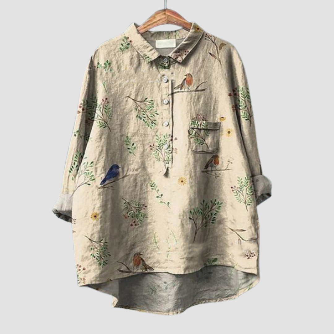 Faustine - Soft Floral Shirt