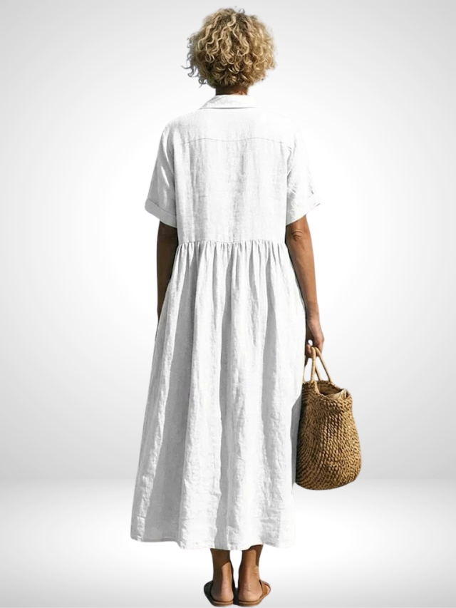 Alice | Button Shirt Dress