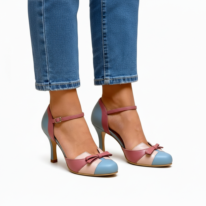 Monika - Open-Toe Comfort Heel
