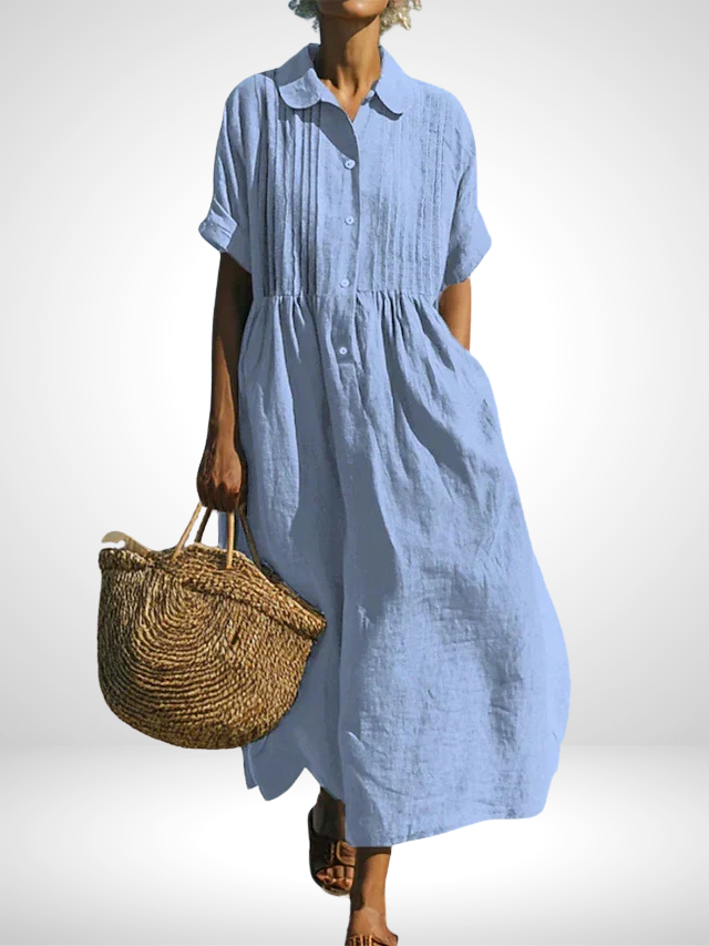 Alice | Button Shirt Dress