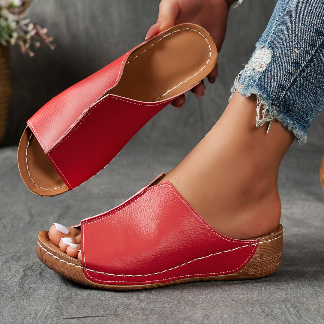 Alicia - Orthopedic Wedge Sandal