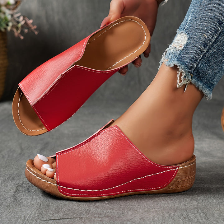 Alicia - Orthopedic Wedge Sandal