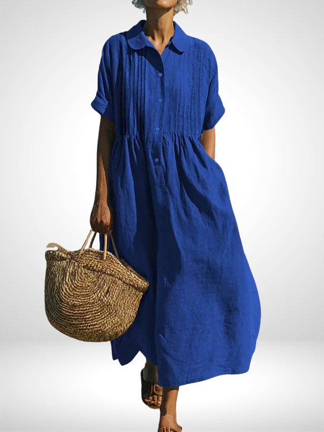Alice | Button Shirt Dress