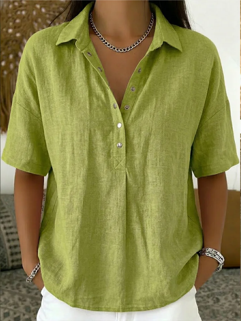 Willow | Blouse with Collar and Buttons