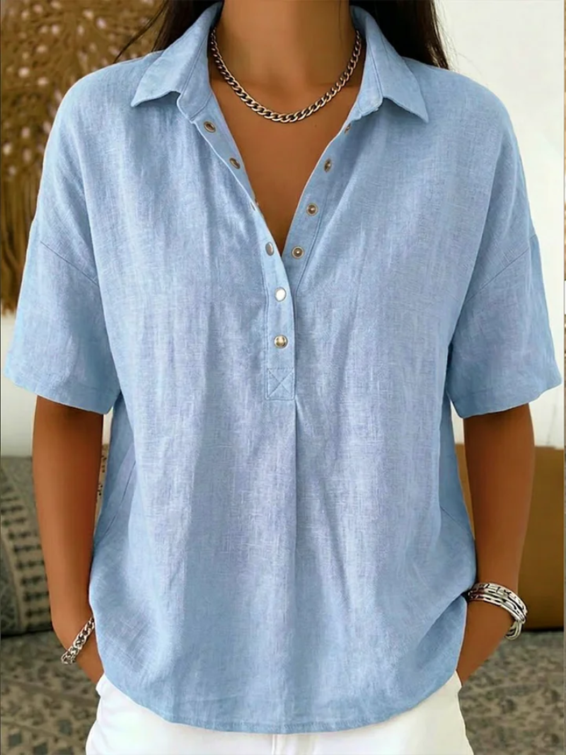 Willow | Blouse with Collar and Buttons