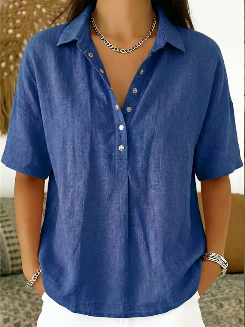 Willow | Blouse with Collar and Buttons