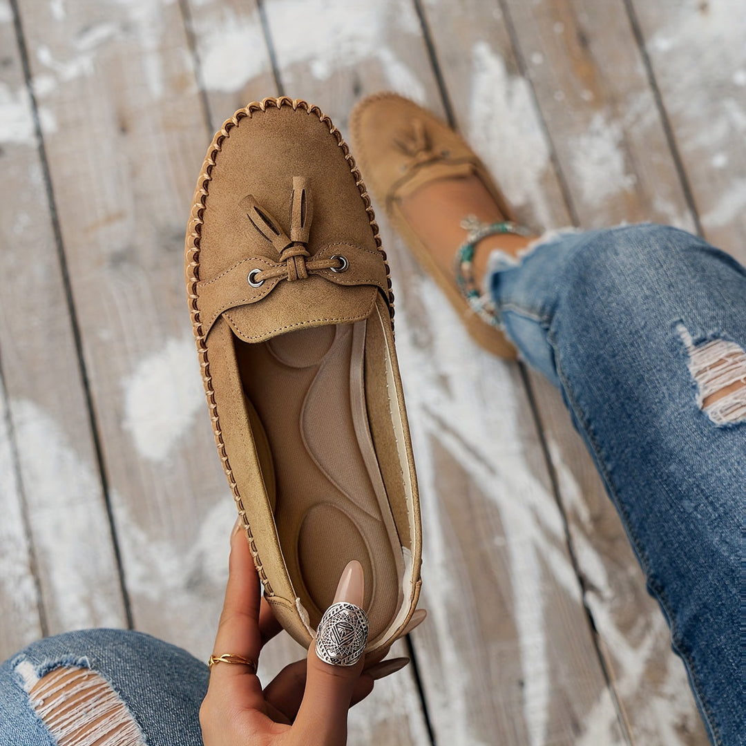 Nadine | Classic Tassel Detail Loafers