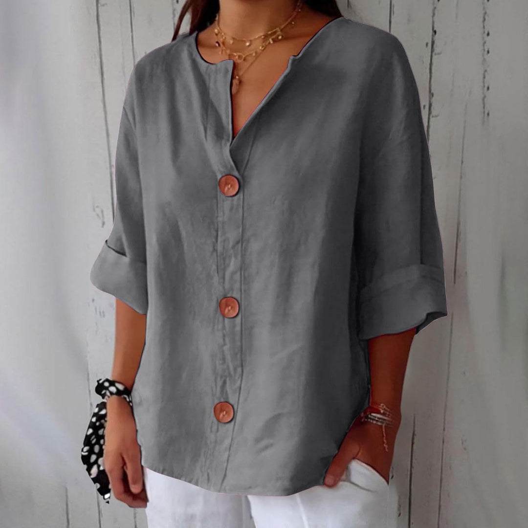 Hazel | Loose-fitting Spring Blouse