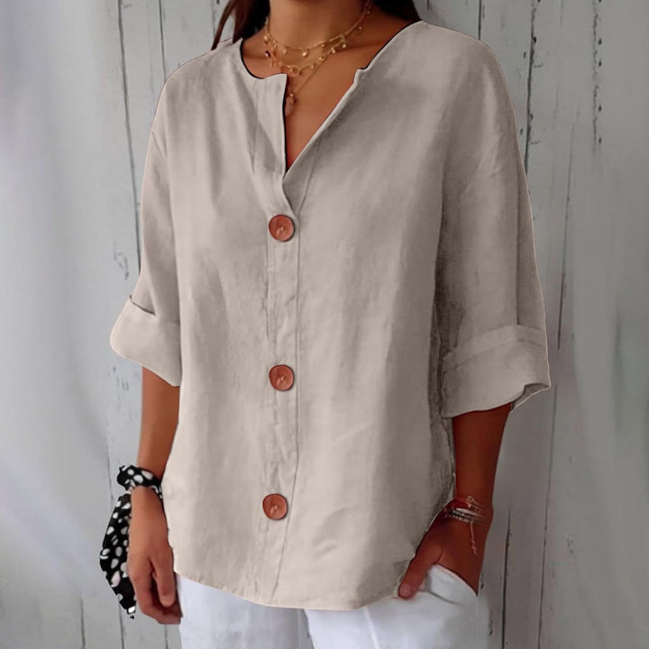 Hazel | Loose-fitting Spring Blouse