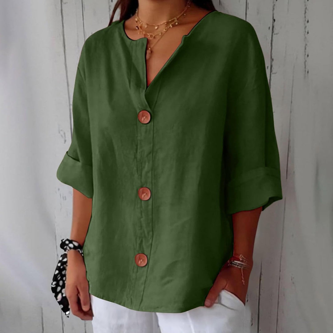 Hazel | Loose-fitting Spring Blouse