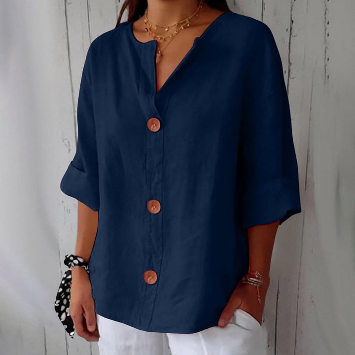 Hazel | Loose-fitting Spring Blouse