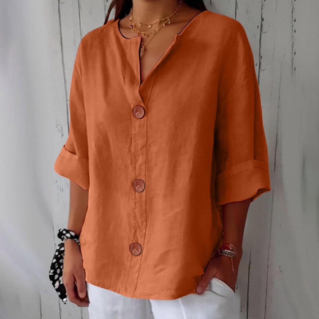 Hazel | Loose-fitting Spring Blouse