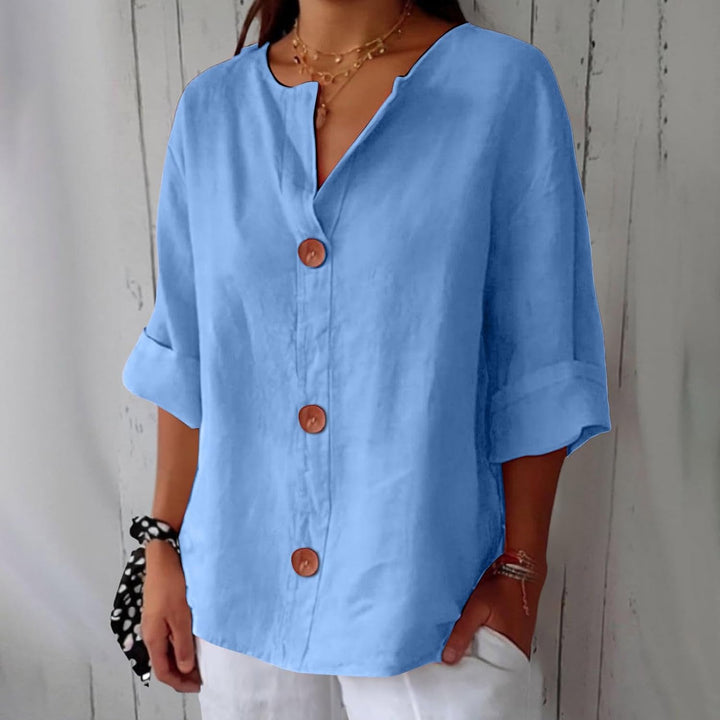 Hazel | Loose-fitting Spring Blouse