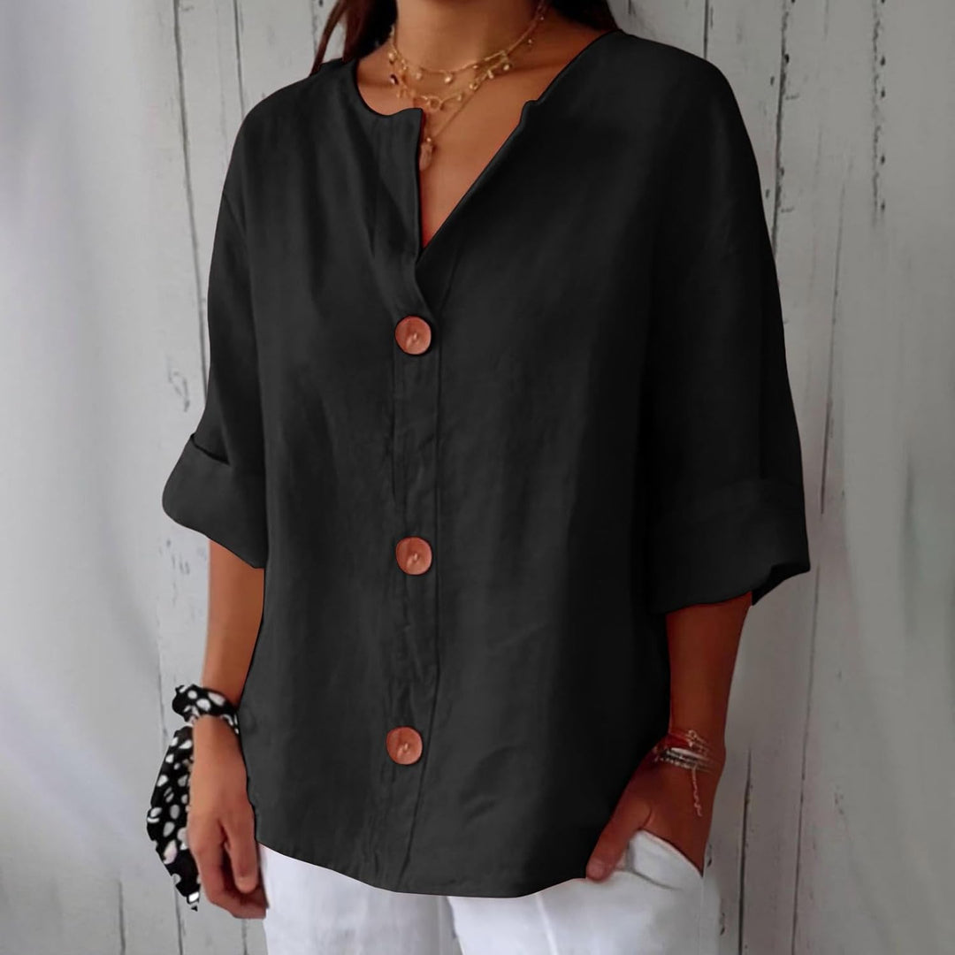 Hazel | Loose-fitting Spring Blouse