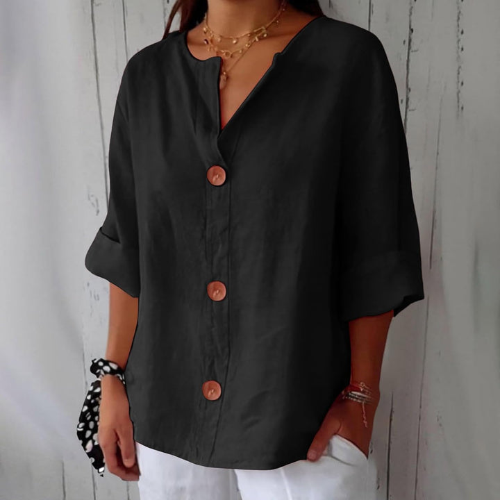 Hazel | Loose-fitting Spring Blouse
