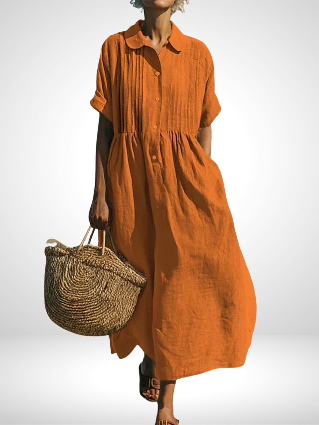 Alice | Button Shirt Dress