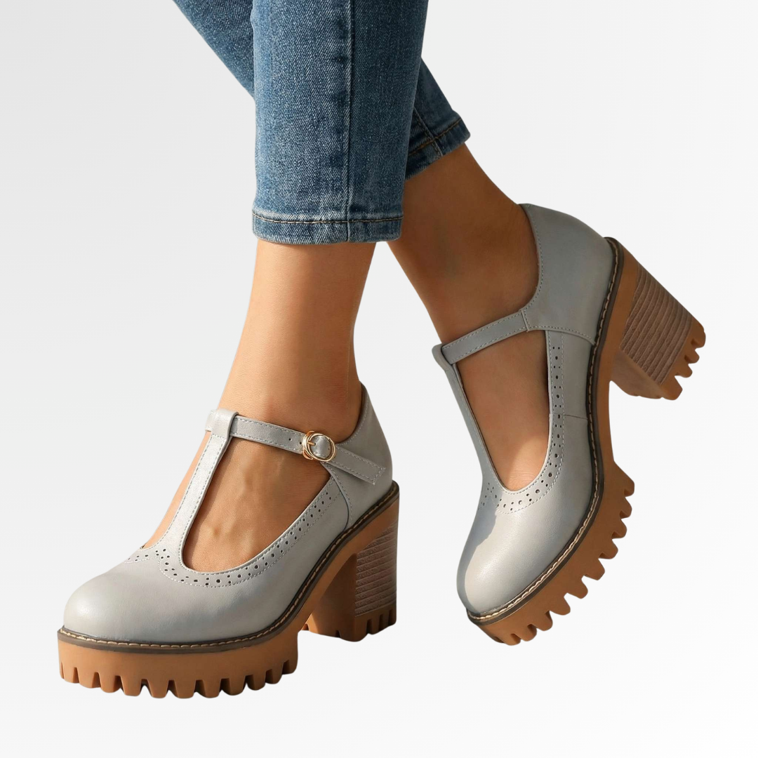 Jasmine™ | T-Strap Elegance Heels