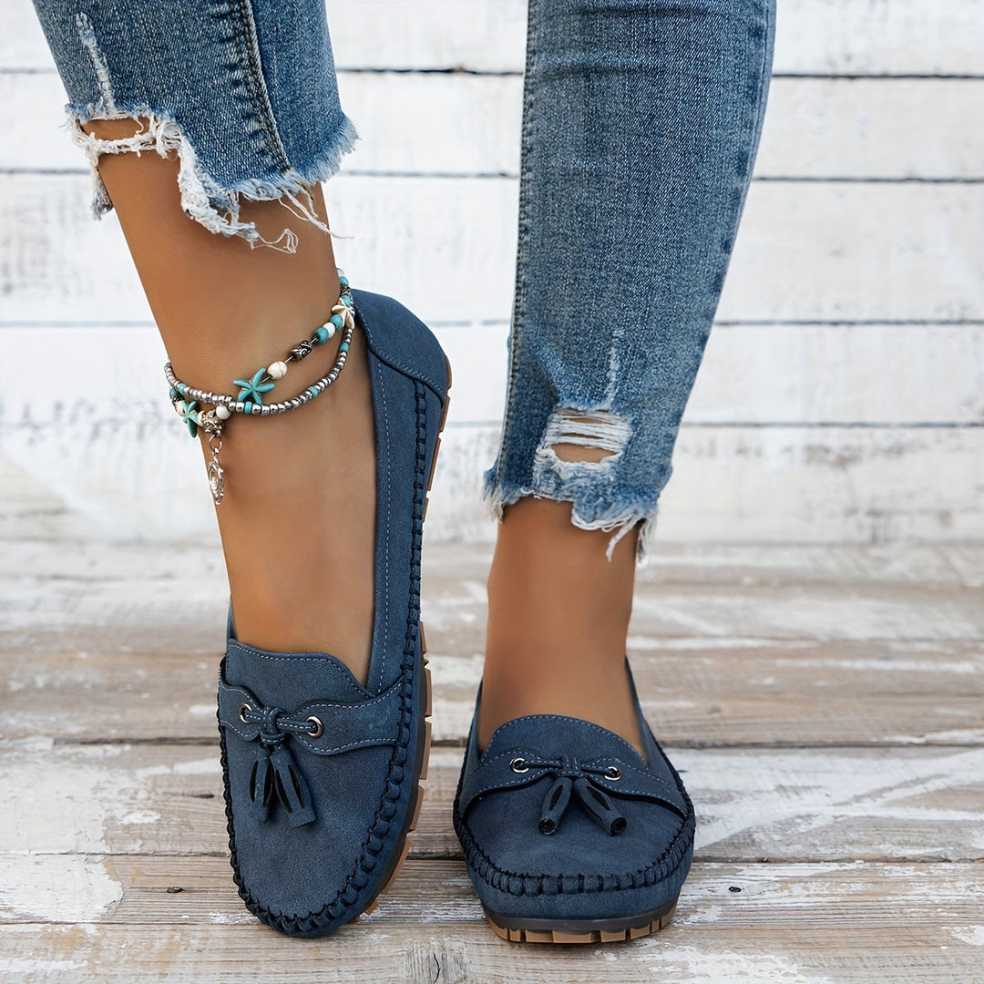 Nadine | Classic Tassel Detail Loafers