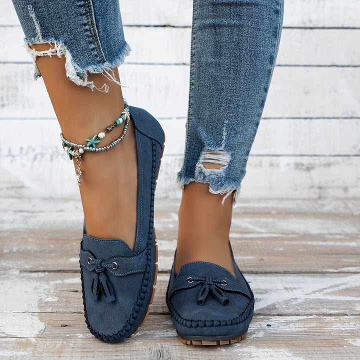 Nadine | Classic Tassel Detail Loafers