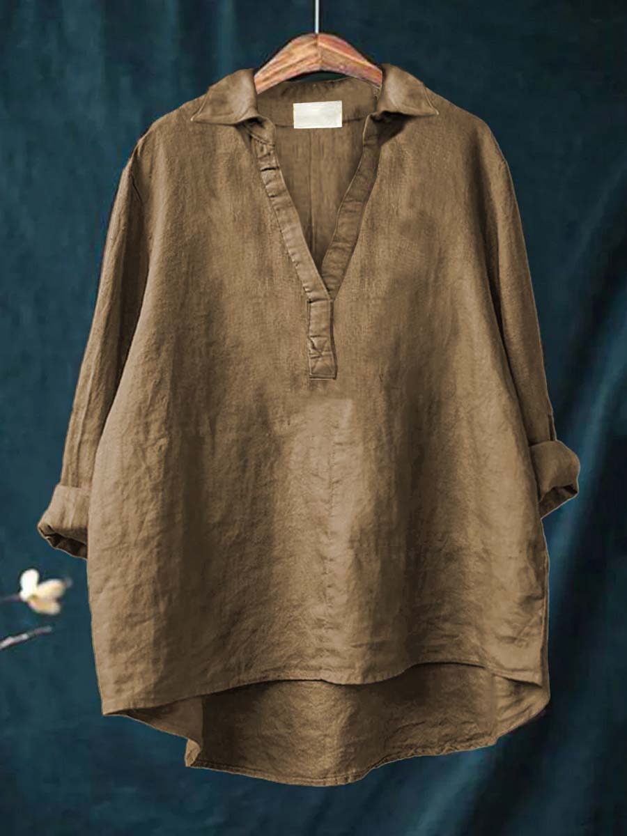 Andréa - Elegant Printed Shirt