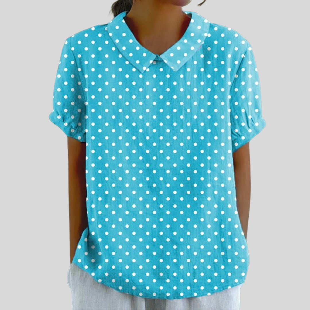 Olivia - Soft Print Top