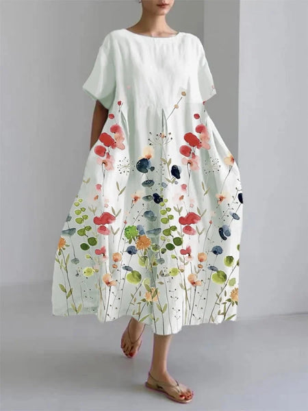 Valentina - Elegant Floral Dress