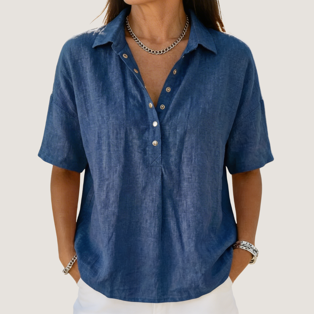Willow | Blouse with Collar and Buttons