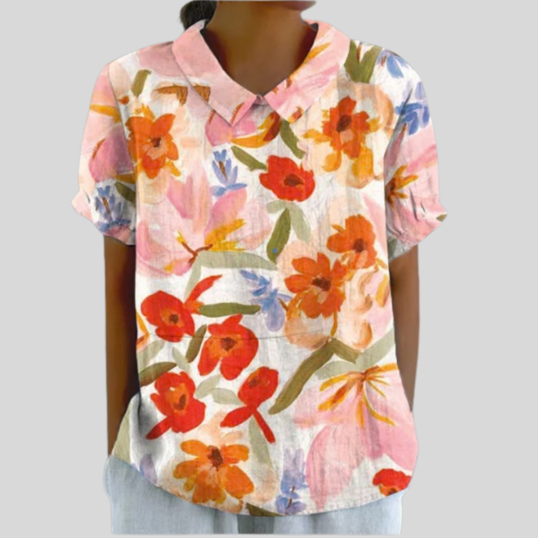 Harriet - Relaxed Print Blouse