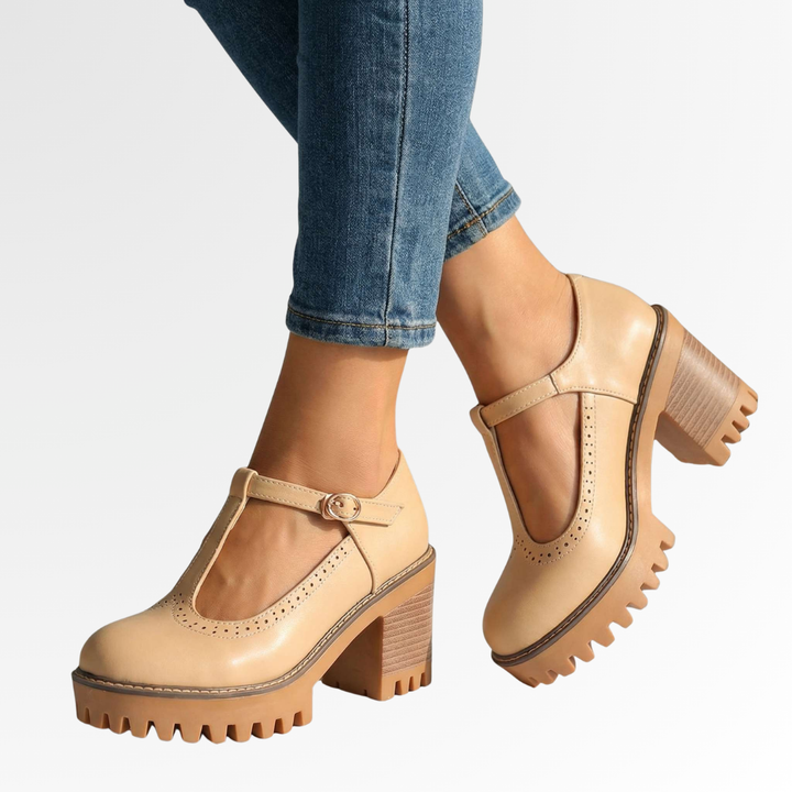 Jasmine™ | T-Strap Elegance Heels