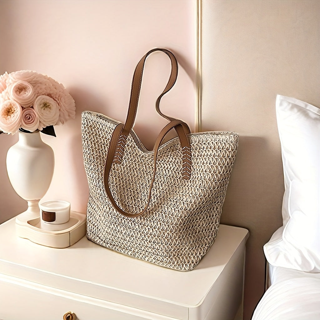 The Riviera Woven Tote