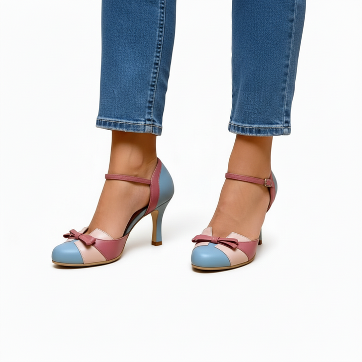 Monika - Open-Toe Comfort Heel