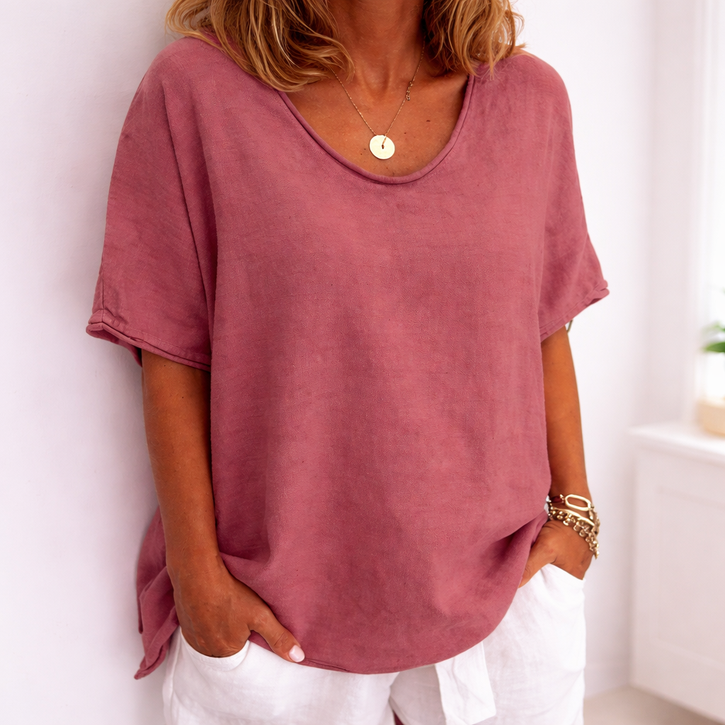 Anna | Comfortable Loose-Fit Blouse