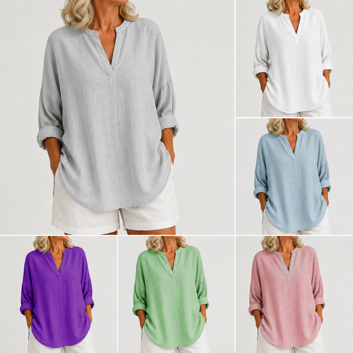 Luna™ | Flowy Elegant Beach Shirt