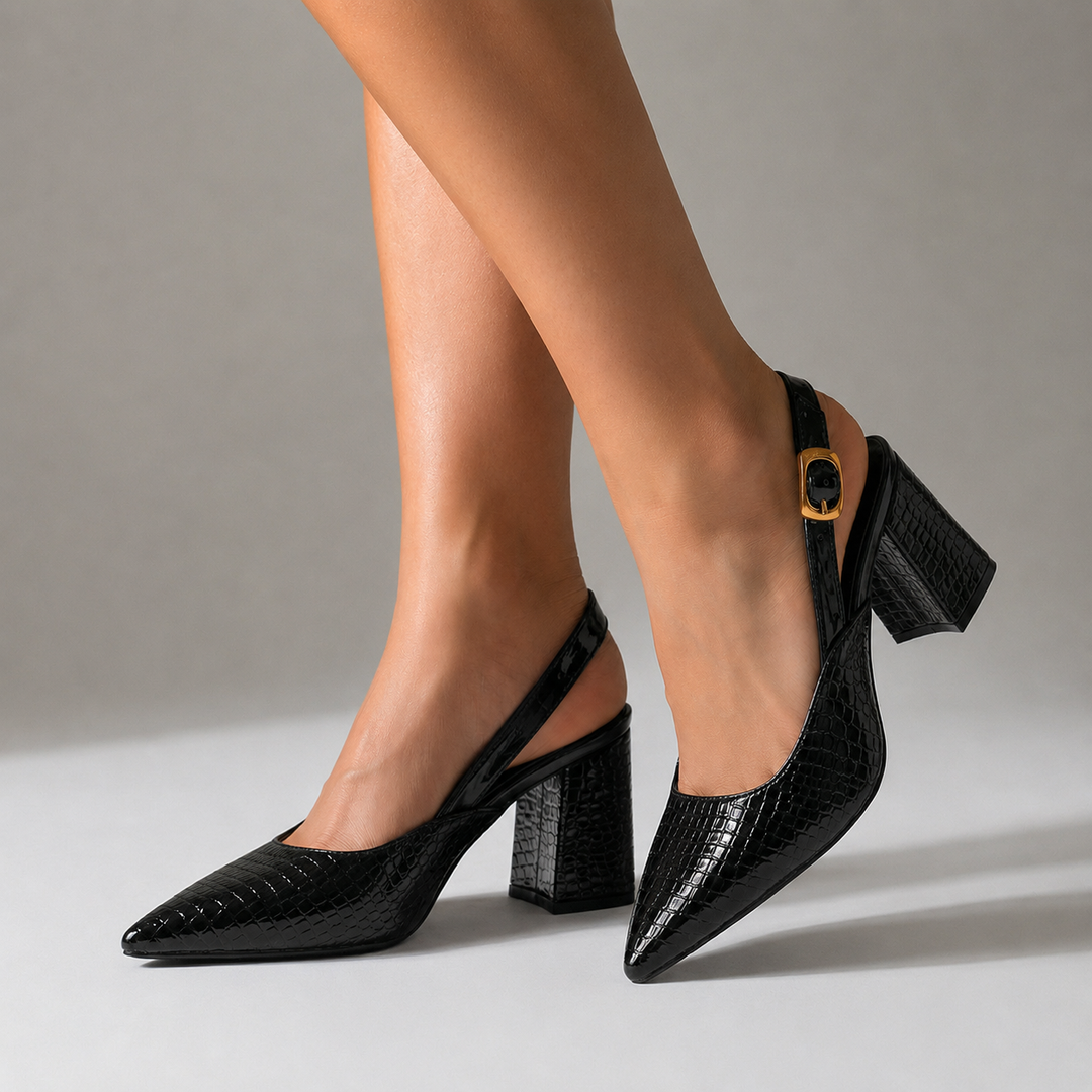 Aveline™ | Orthopedic Embossed Slingback