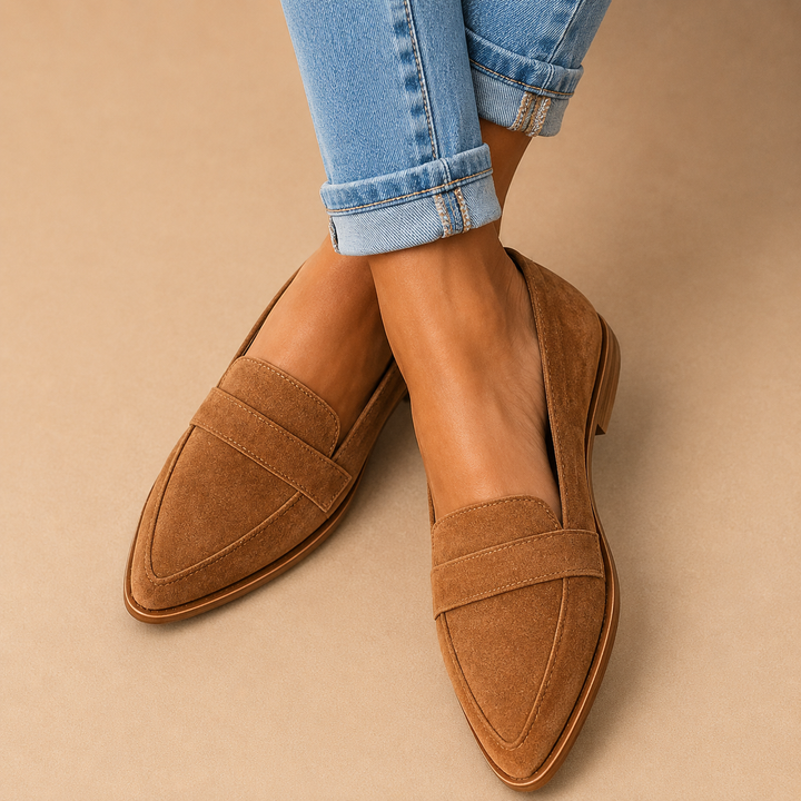 Helen | Soft Suede Orthopaedic Slippers