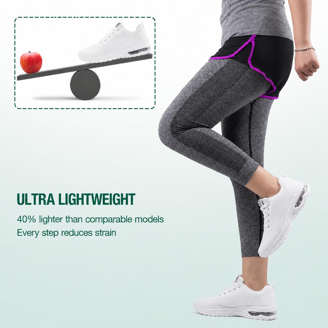 SanoWalk | All-White Orthopedic Comfort Shoes