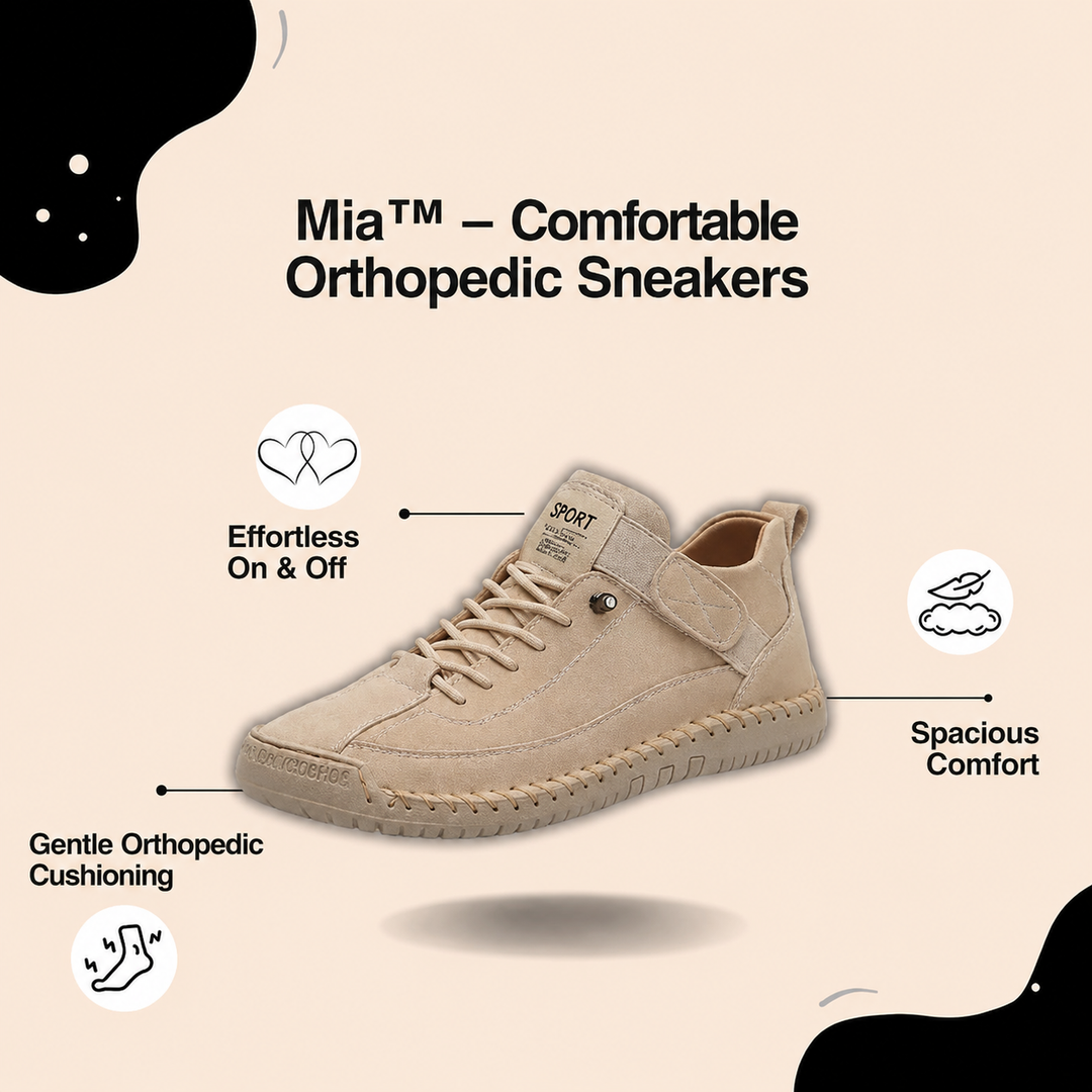 Mia | Comfortable Pain-Relief Orthopedic Sneakers