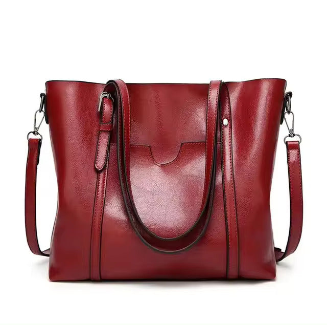Aubrey | Leather Tote Bag