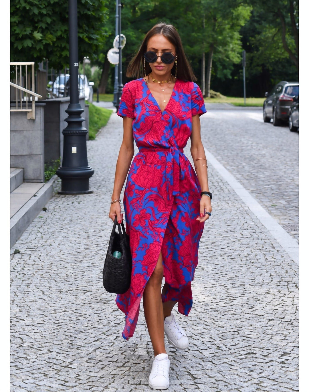 Anna - Dress with Floral Print Spring