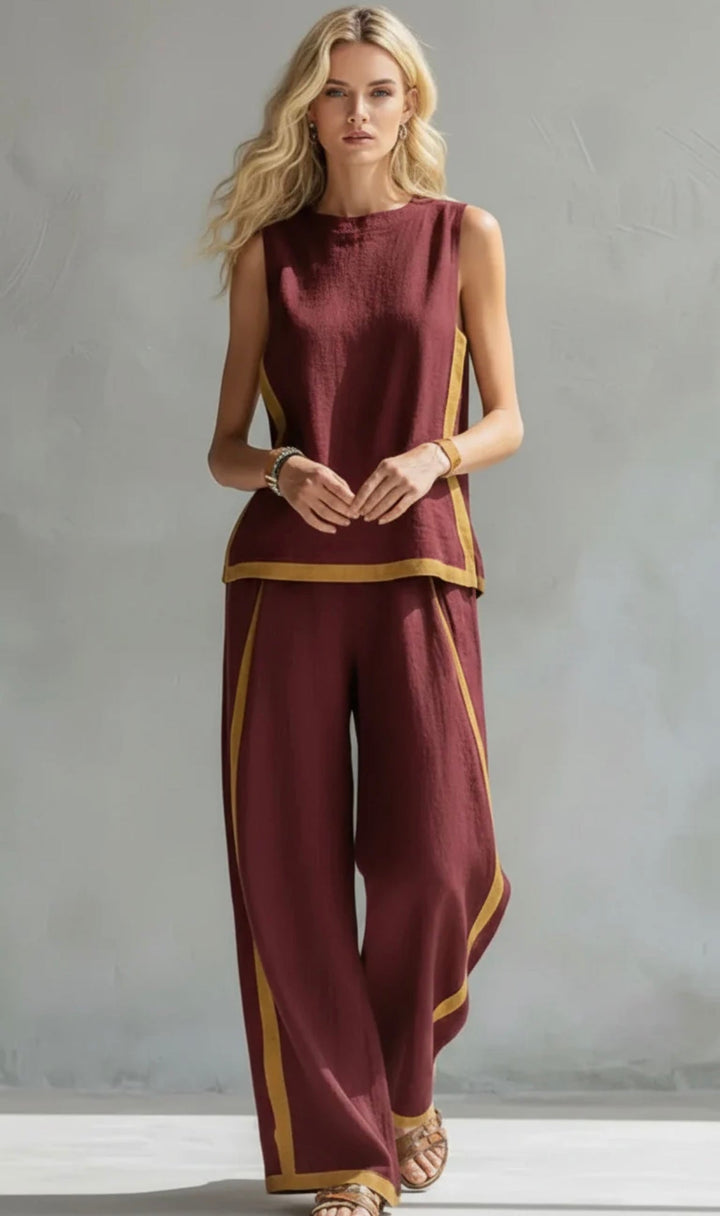 Claire - Chic Linen Set
