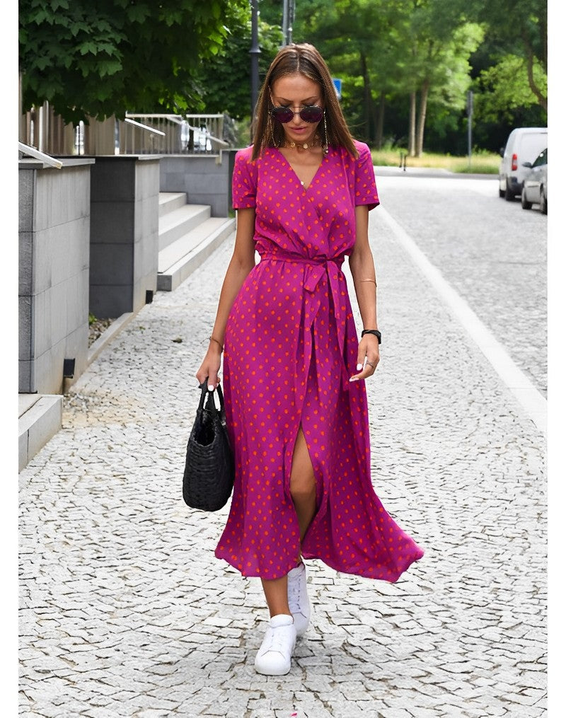 Anna - Dress with Floral Print Spring