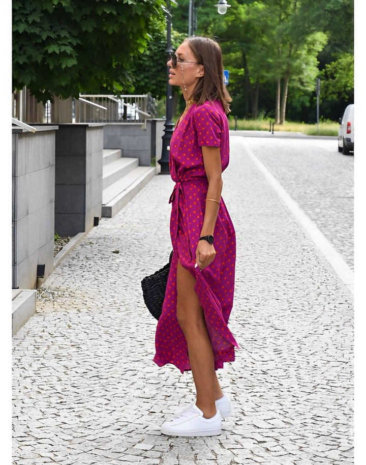 Anna - Dress with Floral Print Spring